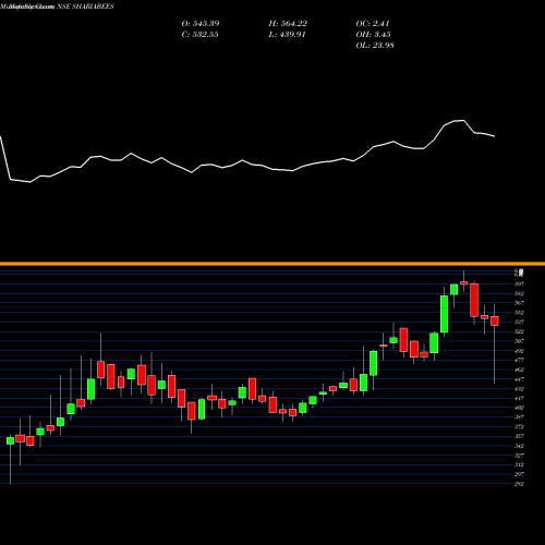 Monthly charts share SHARIABEES Goldman Sach S&P NSE Stock exchange 