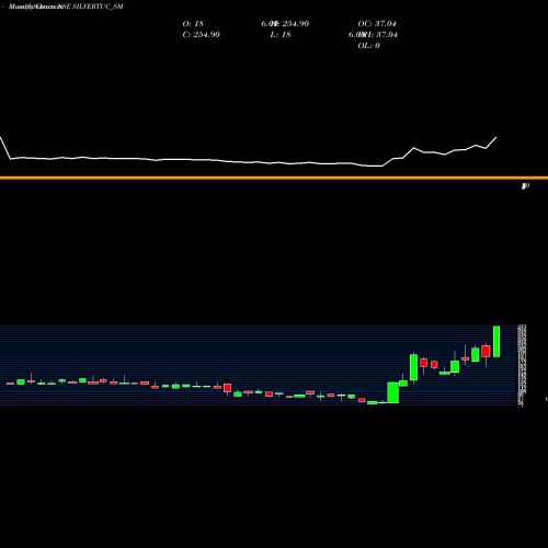 Monthly charts share SILVERTUC_SM Silver Touch Techno Ltd NSE Stock exchange 
