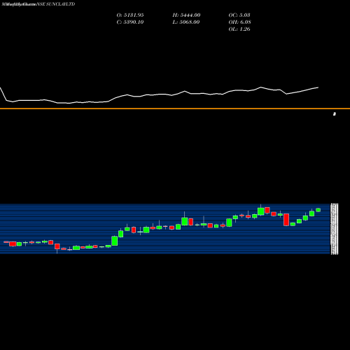 Monthly charts share SUNCLAYLTD Sundaram Clayton Limited NSE Stock exchange 