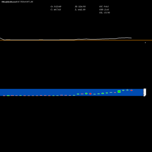 Monthly charts share TERASOFT_BE Tera Software Limited NSE Stock exchange 