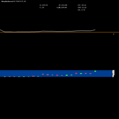 Monthly charts share TIMESGTY_BE Times Guaranty Limited NSE Stock exchange 
