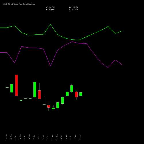 CAMS 750 PE (PUT) 27 January 2026 options price chart analysis Computer Age Mngt Ser Ltd 