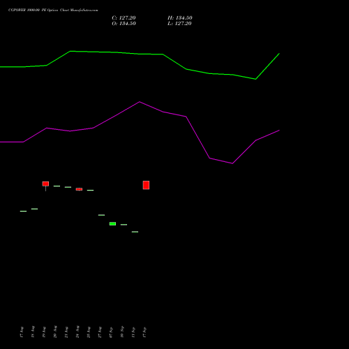 CGPOWER 1000.00 PE (PUT) 29 September 2026 options price chart analysis Cg Power And Ind Sol Ltd 