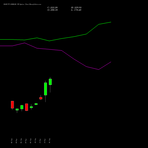 MARUTI 12000.00 PE (PUT) 27 October 2026 options price chart analysis Maruti Suzuki India Limited 