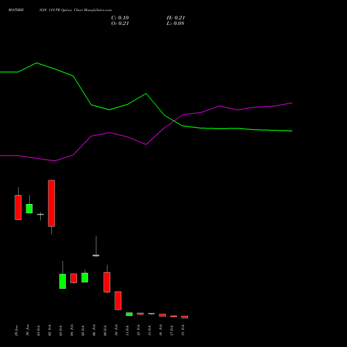 MOTHERSON 119 PE (PUT) 24 February 2026 options price chart analysis Samvrdhna Mthrsn Intl Ltd 