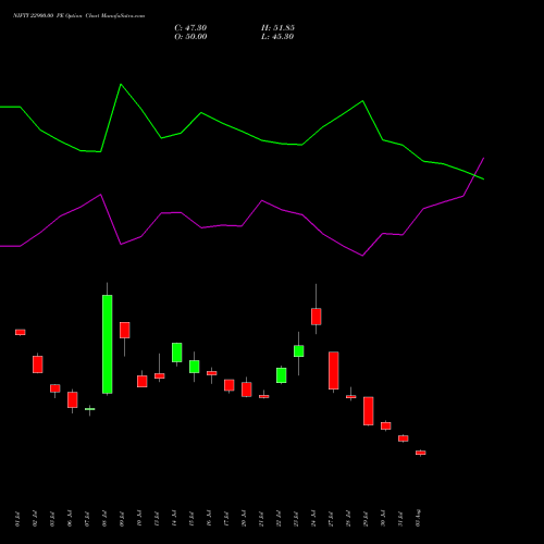 NIFTY 22900.00 PE (PUT) 29 September 2026 options price chart analysis Nifty 50 