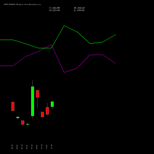 NIFTY 23900.00 PE (PUT) 04 August 2026 options price chart analysis Nifty 50 
