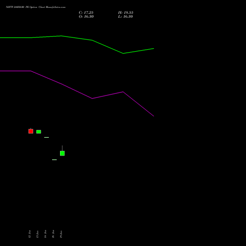 NIFTY 24050.00 PE (PUT) 10 February 2026 options price chart analysis Nifty 50 
