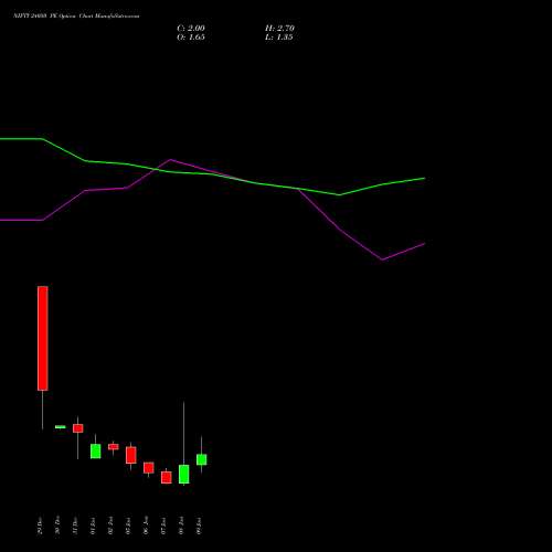NIFTY 24050 PE (PUT) 13 January 2026 options price chart analysis Nifty 50 