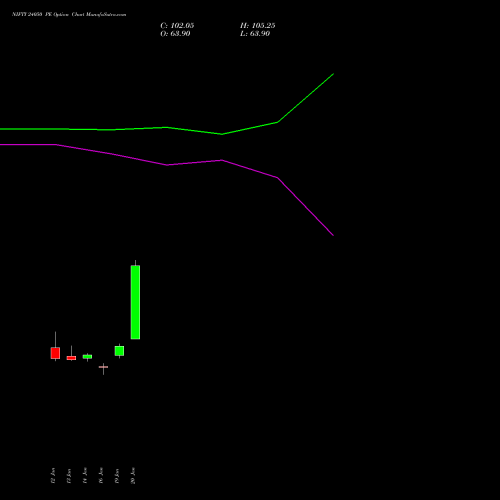 NIFTY 24050 PE (PUT) 30 March 2026 options price chart analysis Nifty 50 