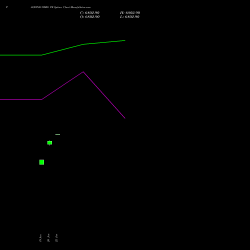 PAGEIND 39000 PE (PUT) 24 February 2026 options price chart analysis Page Industries Limited 