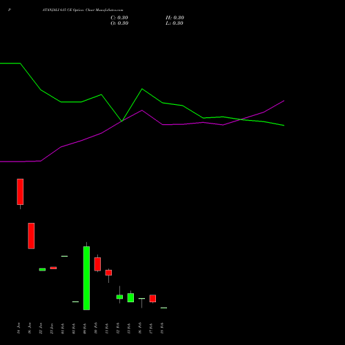 PATANJALI 615 CE (CALL) 24 February 2026 options price chart analysis Patanjali Foods Limited 