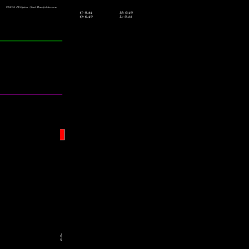 PNB 88 PE (PUT) 28 April 2026 options price chart analysis Punjab National Bank 