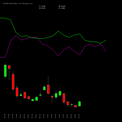 SAGILITY 45.00 PE (PUT) 29 September 2026 options price chart analysis Sagility India Limited 