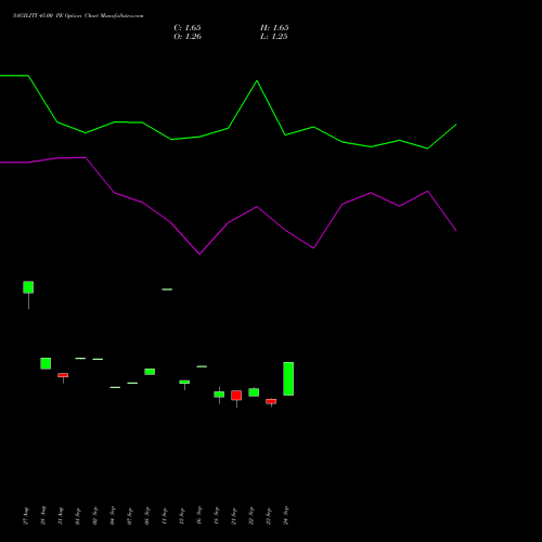 SAGILITY 45.00 PE (PUT) 27 October 2026 options price chart analysis Sagility India Limited 