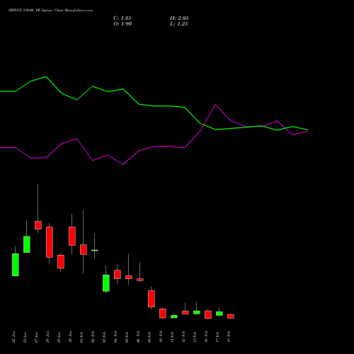 SWIGGY 310.00 PE (PUT) 24 February 2026 options price chart analysis Swiggy Limited 