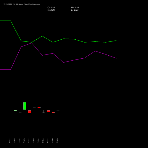 TATASTEEL 160 PE (PUT) 24 February 2026 options price chart analysis Tata Steel Limited 