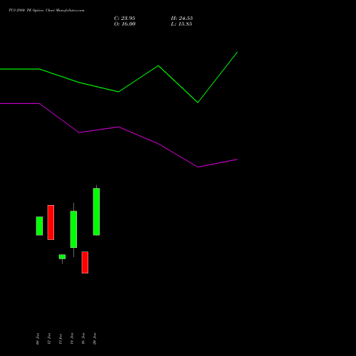 TCS 2980 PE (PUT) 24 February 2026 options price chart analysis Tata Consultancy Services Limited 