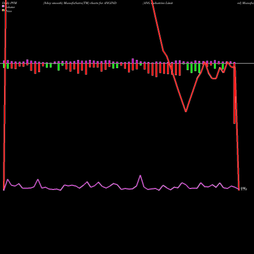 PVM Price Volume Measure charts ANG Industries Limited ANGIND share NSE Stock Exchange 
