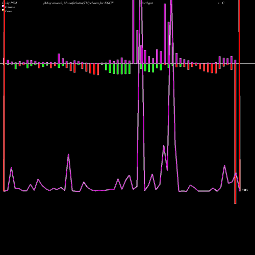 PVM Price Volume Measure charts Northgate Com Tech Limited NGCT share NSE Stock Exchange 