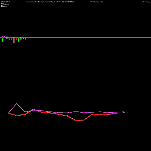 PVM Price Volume Measure charts Turtlemint Fintech Sols L TURTLEMINT share NSE Stock Exchange 