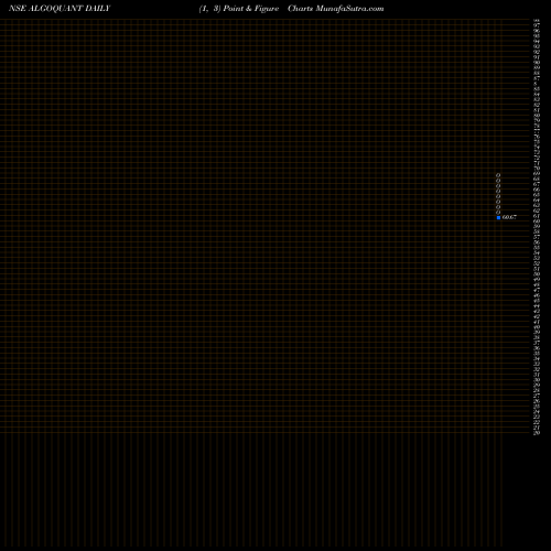 Free Point and Figure charts Algoquant Fintech Limited ALGOQUANT share NSE Stock Exchange 