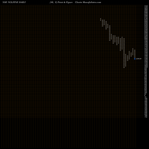 Free Point and Figure charts Ngl Fine Chem Limited NGLFINE share NSE Stock Exchange 