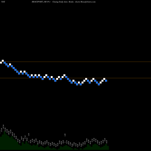 Free Renko charts Brace Port Logistics Ltd BRACEPORT_SM share NSE Stock Exchange 