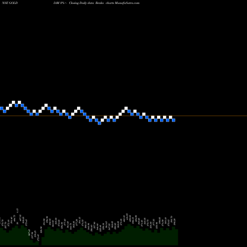 Free Renko charts Goldiam International Limited GOLDIAM share NSE Stock Exchange 