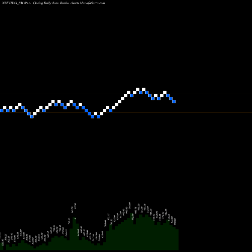 Free Renko charts Hvax Technologies Limited HVAX_SM share NSE Stock Exchange 