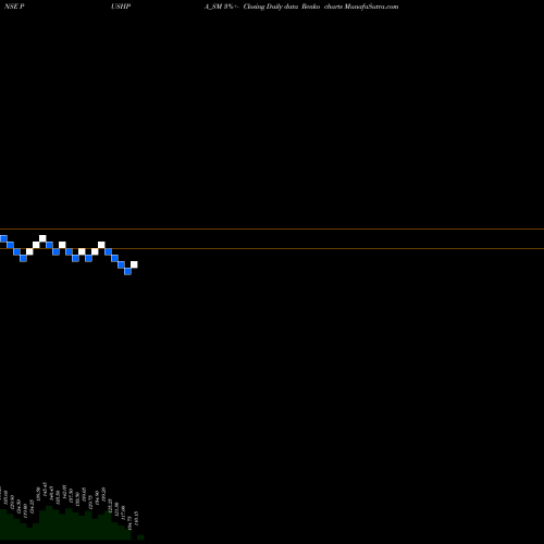 Free Renko charts Pushpa Jewellers Limited PUSHPA_SM share NSE Stock Exchange 