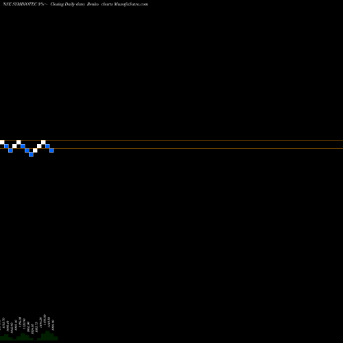 Free Renko charts Symbiotec Pharmalab Ltd SYMBIOTEC share NSE Stock Exchange 