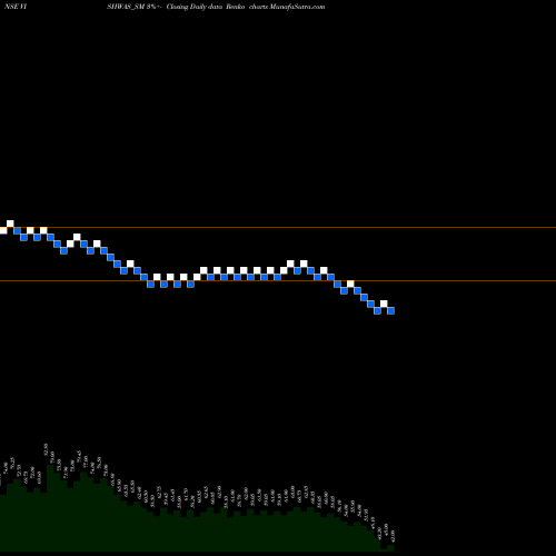 Free Renko charts Vishwas Agri Seeds Ltd VISHWAS_SM share NSE Stock Exchange 