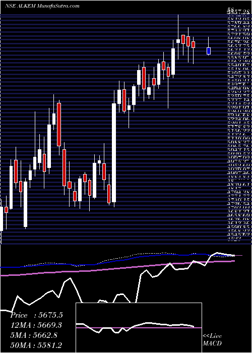  weekly chart AlkemLaboratories
