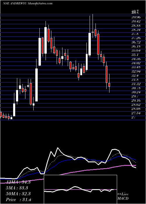  Daily chart Andrew Yule & Co Ltd