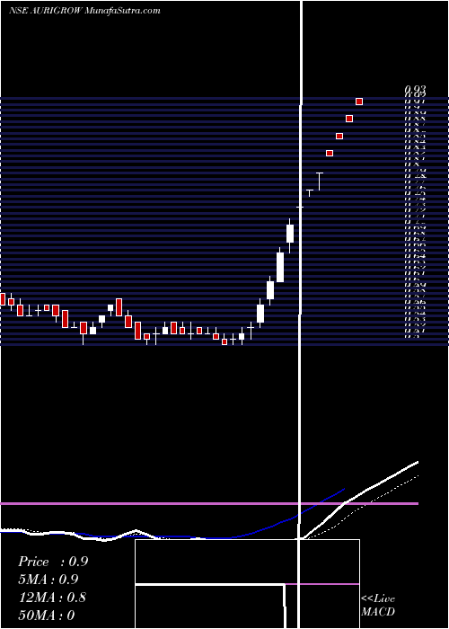  Daily chart Auri Grow India Limited
