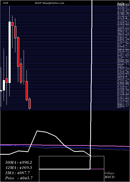  monthly chart BasfIndia