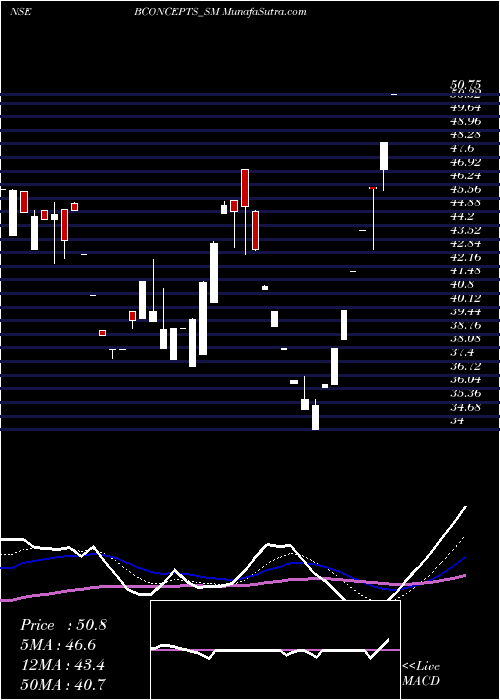  Daily chart Brand Concepts Limited