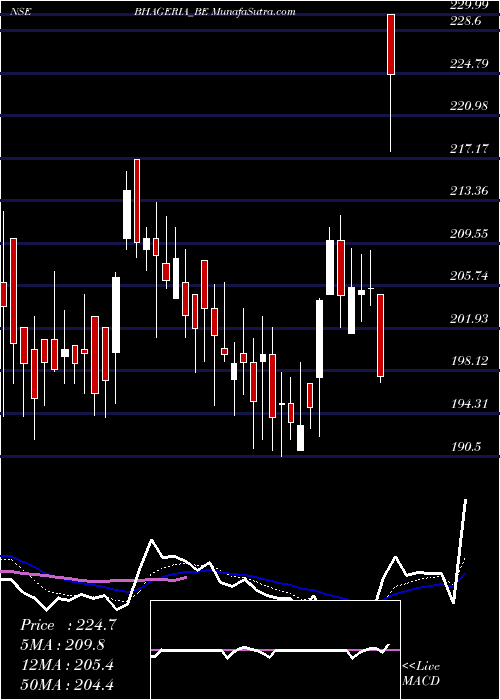  Daily chart BhageriaIndustries
