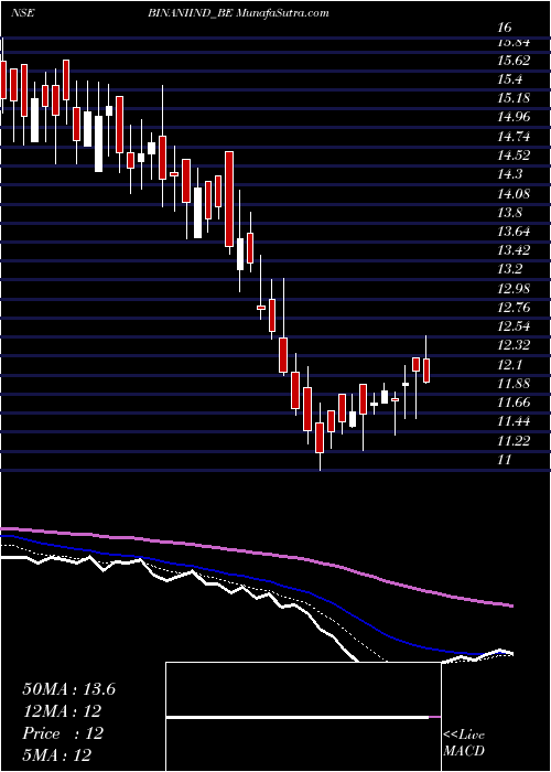  Daily chart Binani Industries Ltd