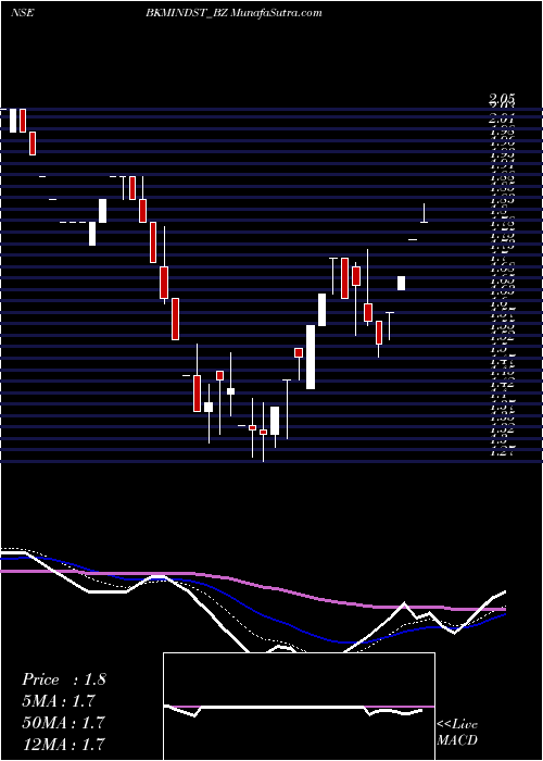  Daily chart BkmIndustries
