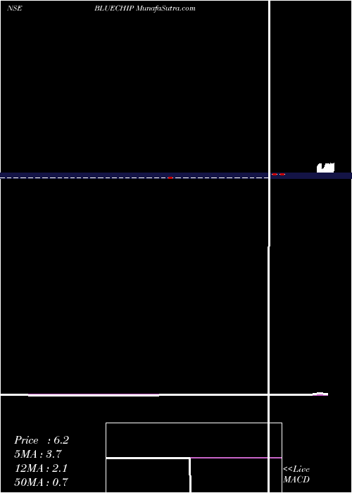  Daily chart Blue Chip India Limited