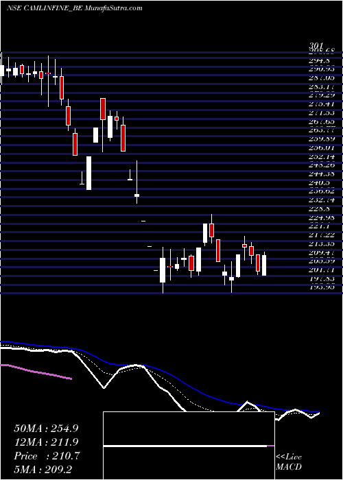  Daily chart CamlinFine