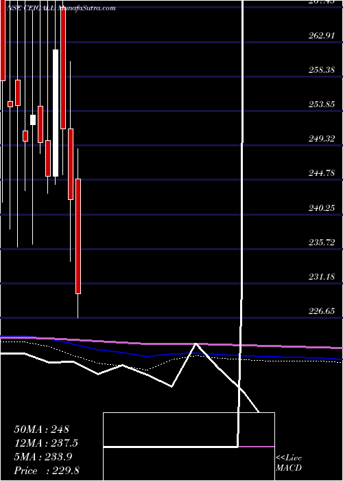  monthly chart CeigallIndia