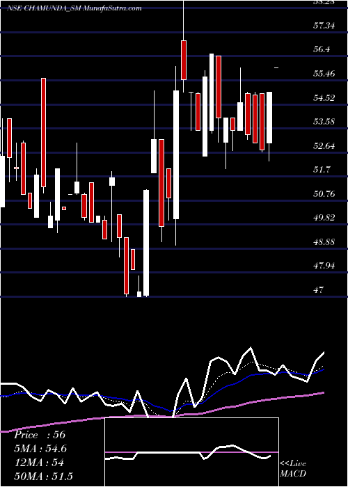  Daily chart Chamunda Electrical Ltd