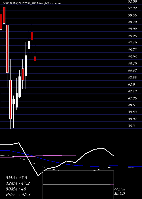  weekly chart DamodarIndustries