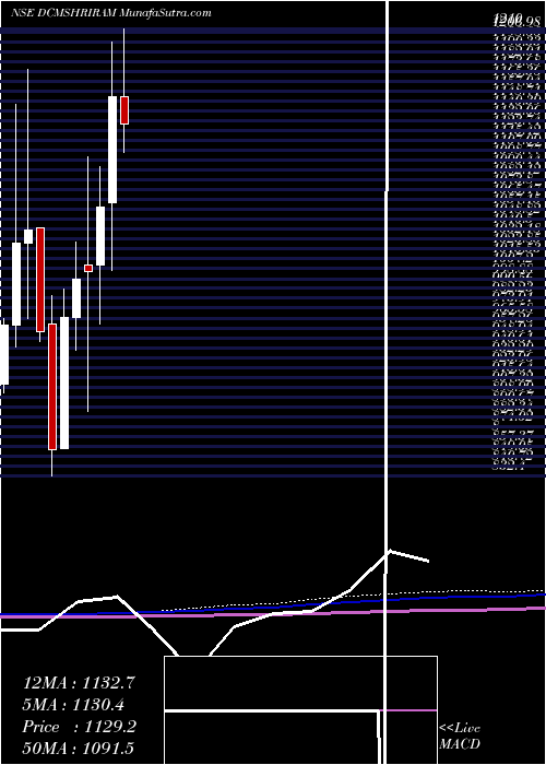  monthly chart DcmShriram