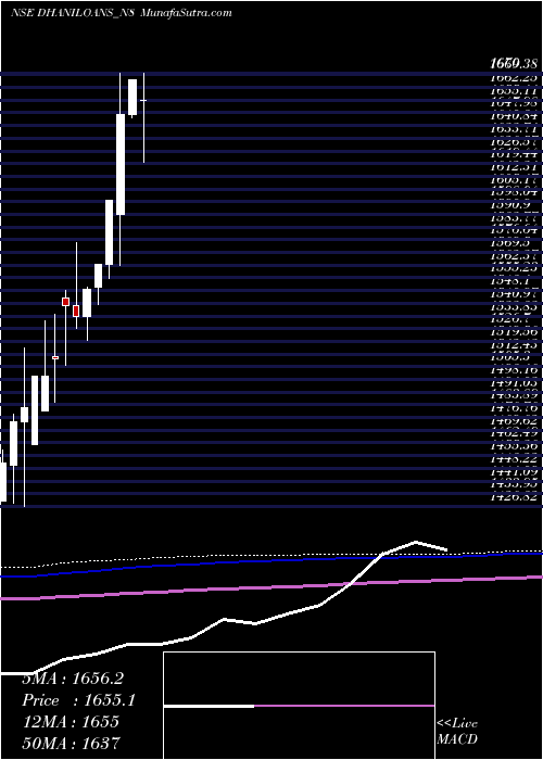  monthly chart DhaniLoans
