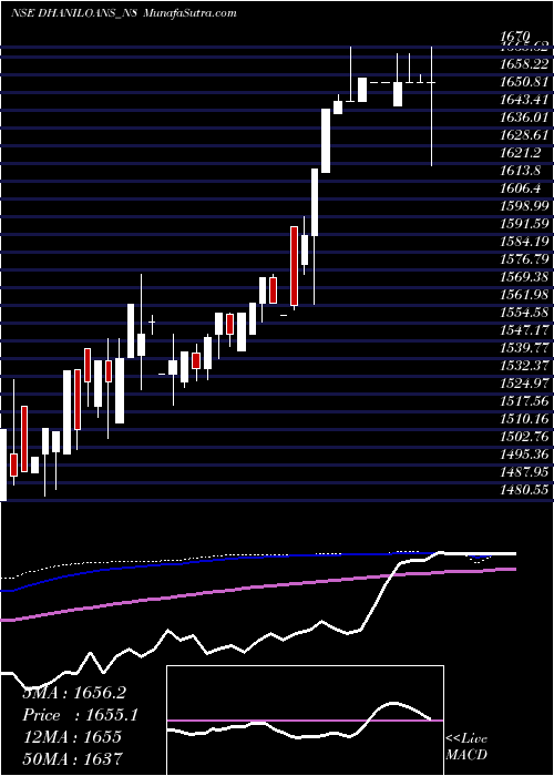  weekly chart DhaniLoans