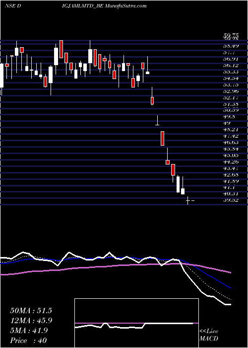  Daily chart Digjam Ltd